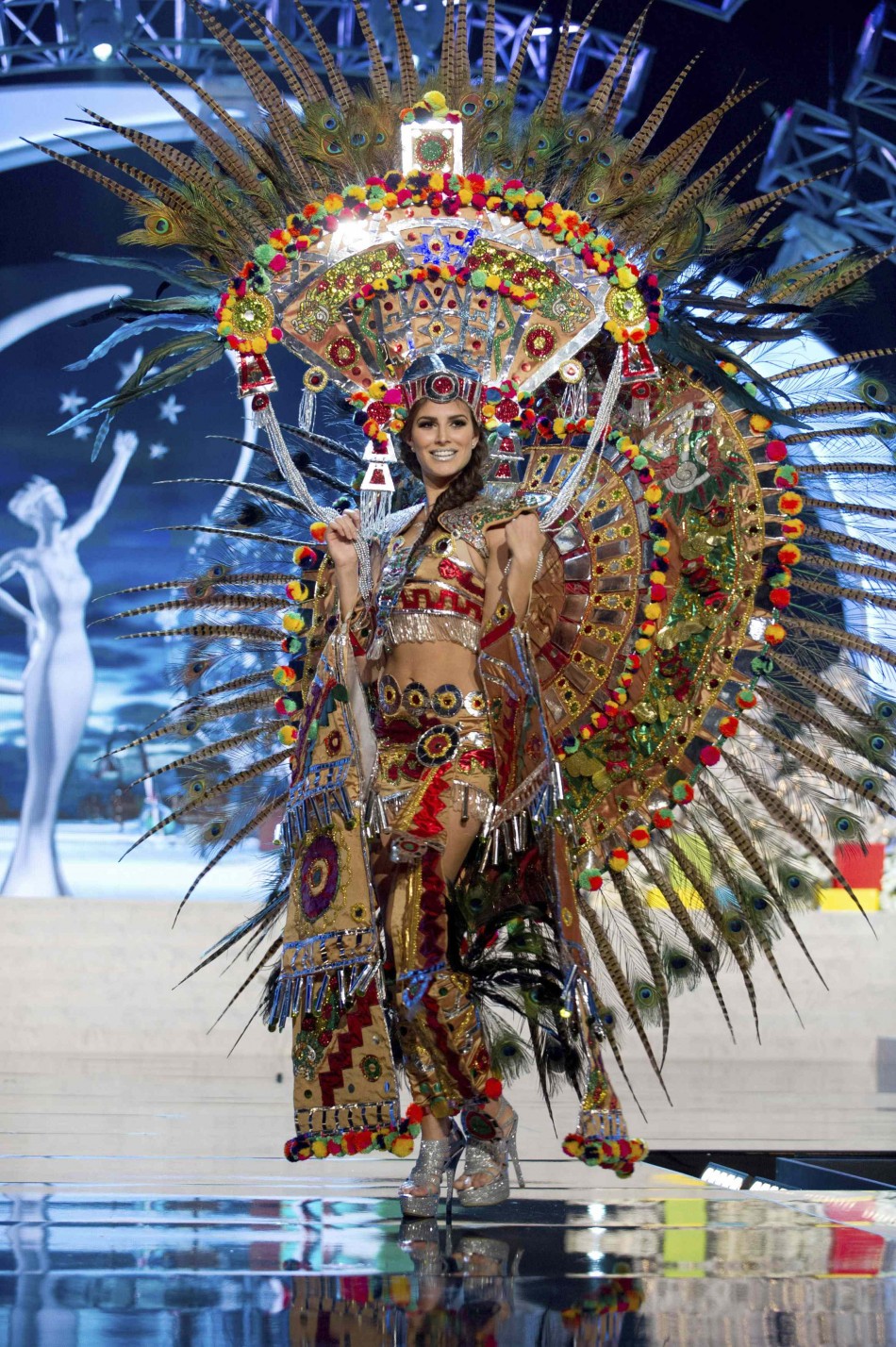 Miss Mexico Karina Gonzalez on stage at the 2012 Miss Universe National Costume Show at PH Live in Las Vegas