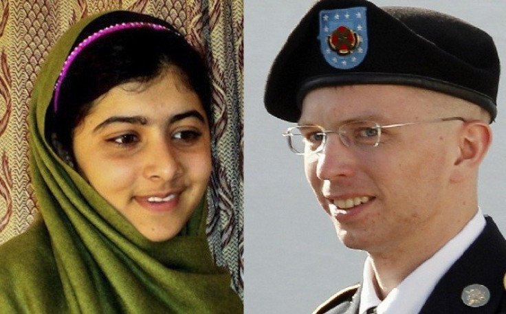 Malala Yousafzai and Bradley Manning