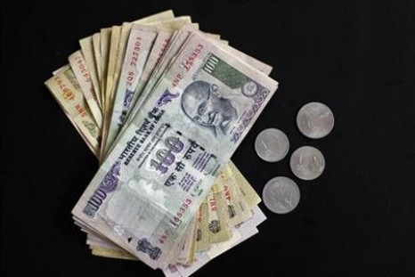 Rupee notes of different denominations