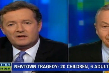The interview took place during CNN's Piers Morgan tonight