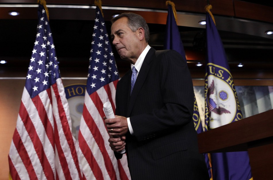 US Fiscal Cliff Concerns Mount As Republicans Cancel Backup Plan Vote ...