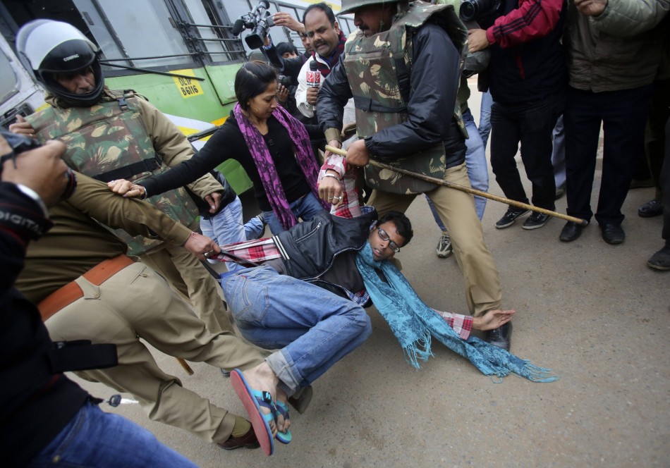 New Delhi gang rape protest pictures