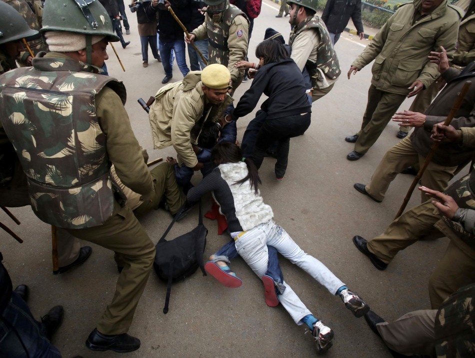 New Delhi gang rape protest pictures