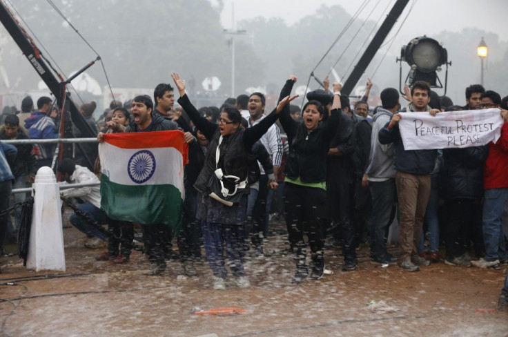 New Delhi gang rape protest