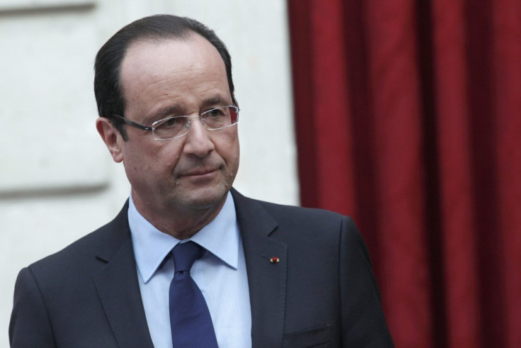 French President Francois Hollande