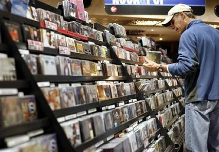 CD sales continue to fall