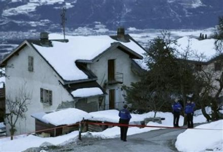 Three people died after a gunman opened fire in the Swiss village of Daillon (Reuters)