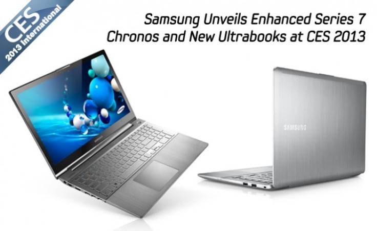 CES 2013: Samsung Announces Enhanced Series 7 Chronos and Ultrabooks Ahead of Launch