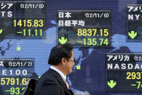 asian stocks trade lower after starting 2013 on a positive note