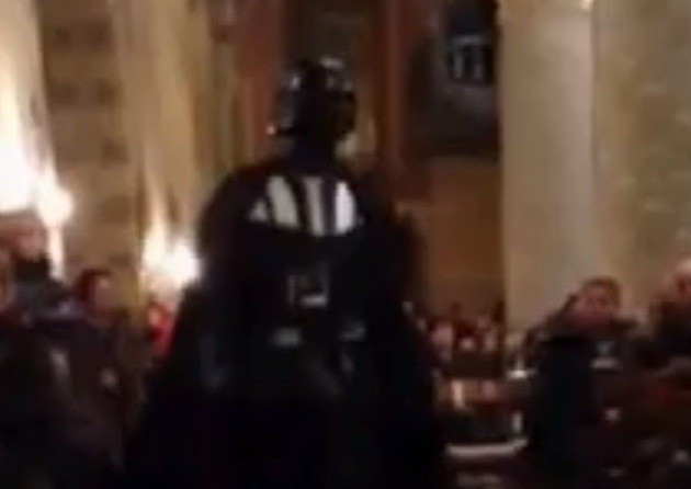 star wars church darth vader