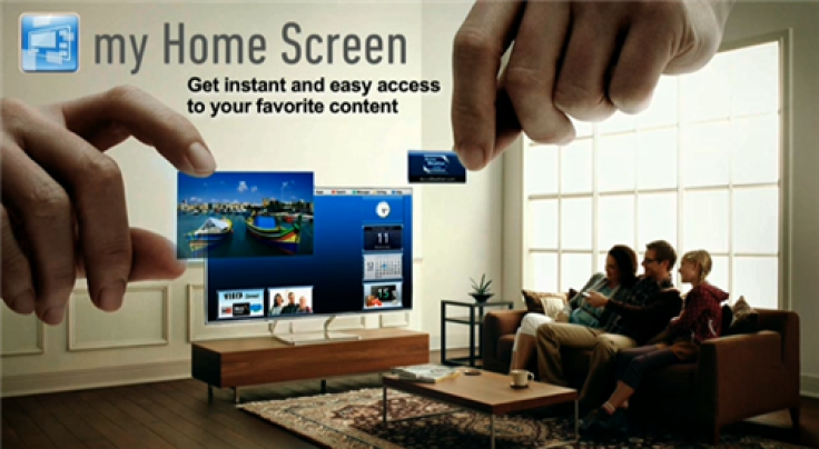CES 2013 Panasonic home screen