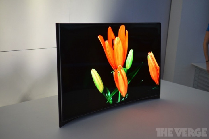 Samsung curved OLED TV