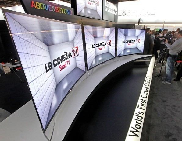 LG Curved OLED TV