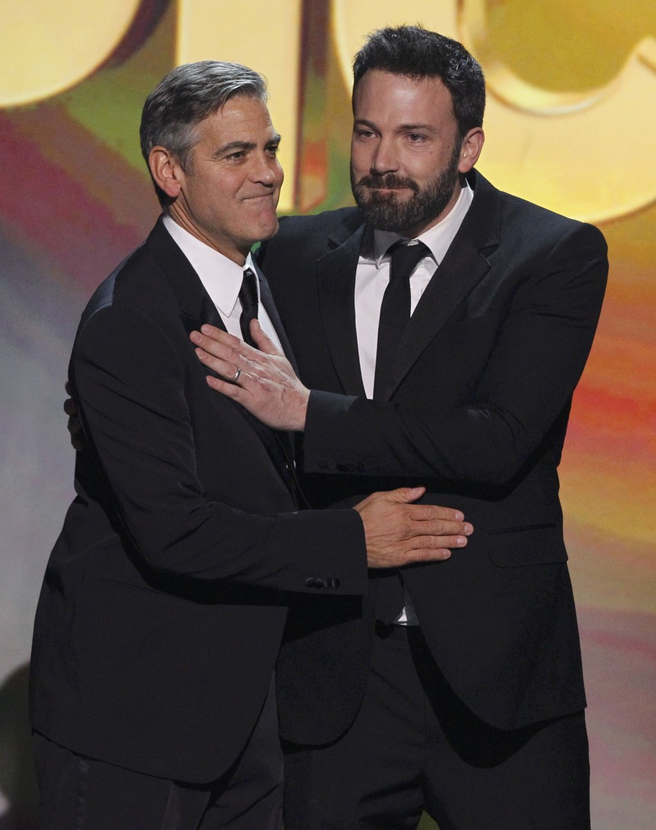 Director Affleck and producer Clooney
