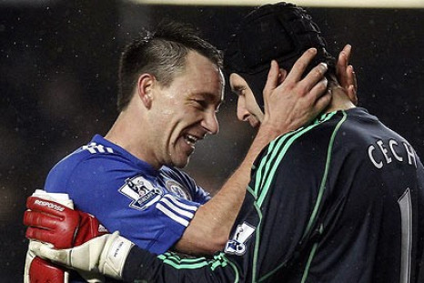 John Terry and Petr Cech