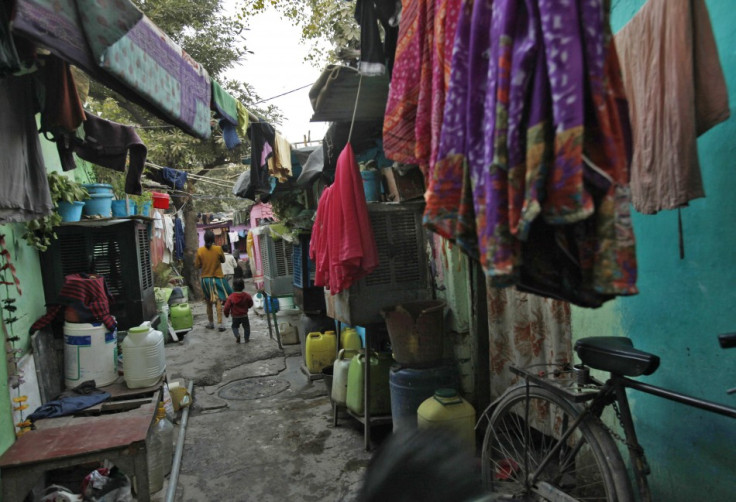 Slum Delhi gang rape
