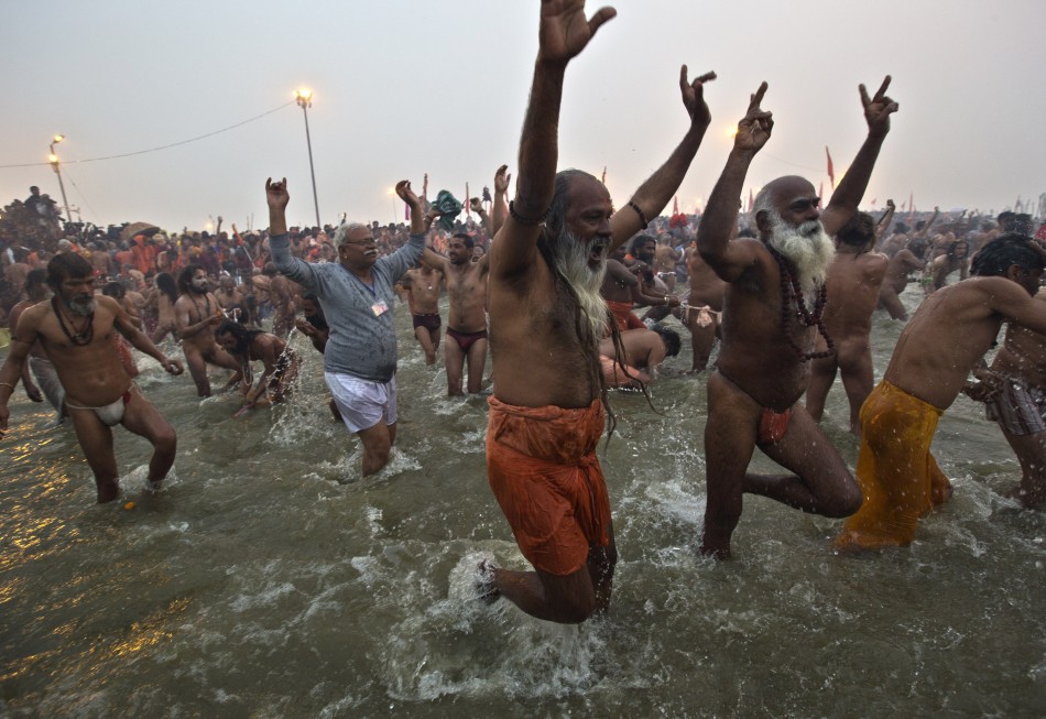 Indias Kumbh Mela Festival 100 Million People Swim In Ganges Photos 6378