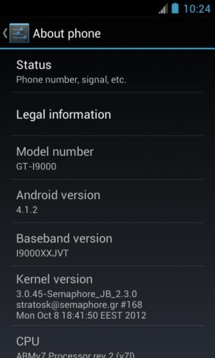Update Galaxy S I9000 to Android 4.1.2 Jelly Bean via X-Bean ROM [How to Install]
