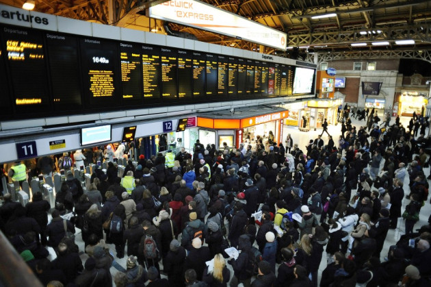 Commuters had their morning severely disrupted by the fire (Reuters) Commuters had their morning severely disrupted by the fire (Reuters)