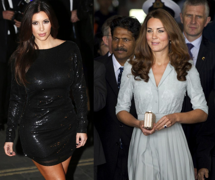 Kim Kardashian Kate Middleton