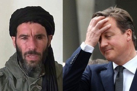 Mokhtar Belmokhtar (l) David Cameron