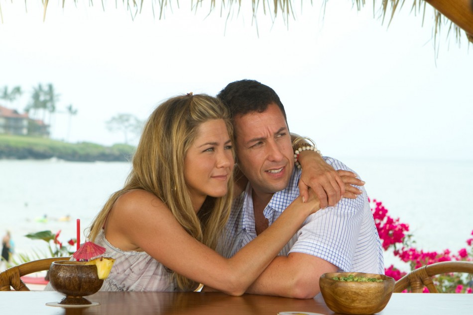 Jennifer Aniston and Adam Sandler - 64m