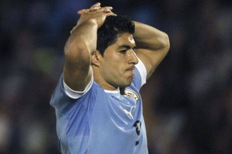 Liverpool ace Luis Suarez is Uruguay star