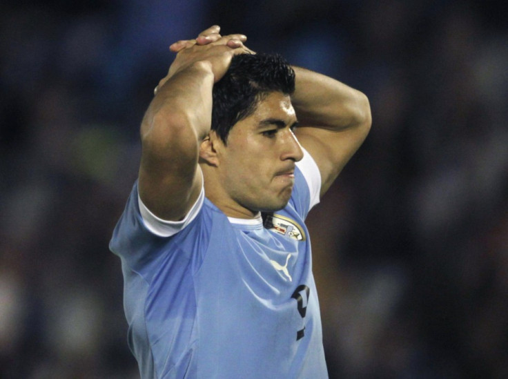 Liverpool ace Luis Suarez is Uruguay star