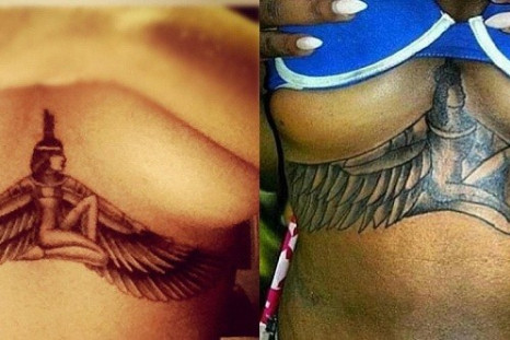 Rihanna tattoo