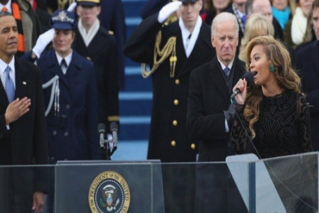 Beyonce sings at Presidential Inauguration