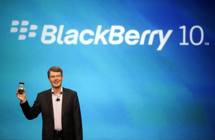 RIM CEO Thorsten Heins Launches BlackBerry 10