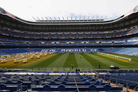 Real Madrid's Santiago Bernabeu stadium
