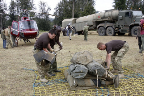 British soldiers Kenya