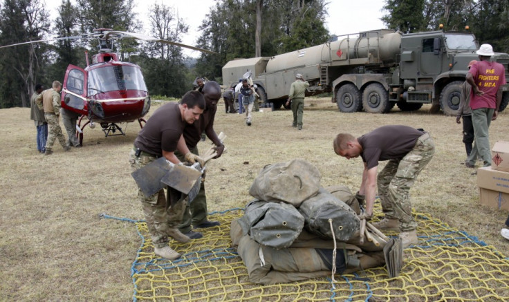 British soldiers Kenya