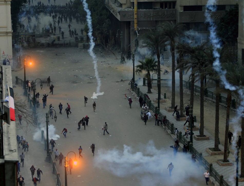 Egypt uprising anniversary protests
