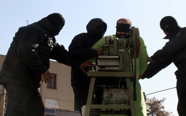 The photos of the machine were released by an official Iranian news Agency (INSA)