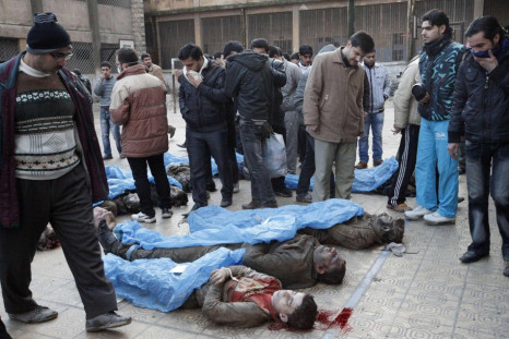 Syria Aleppo execution
