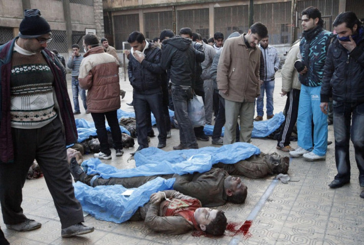 Syria Aleppo execution