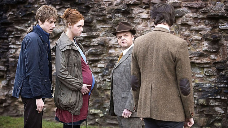 Rory, Amy and the Doctor with the Dream Lord (from Amy's Choice)