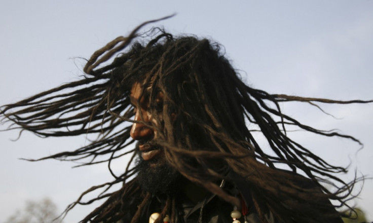 Man with dreadlocks