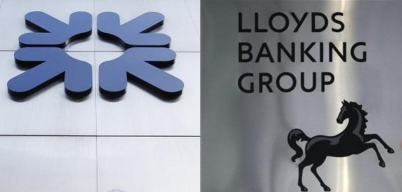 RBS and Lloyds are 83% and 42% owned by the taxpayer respectively. (Photos: Reuters) RBS and Lloyds are 83% and 42% owned by the taxpayer respectively. (Photos: Reuters)