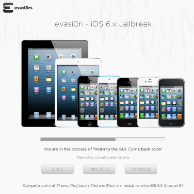 iOS 6.x Untethered Jailbreak: ‘evasi0n’ to Support all iOS 6 Compatible Devices, Website Hints at Sunday Release