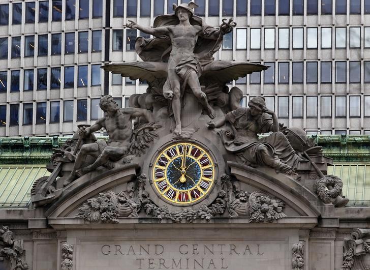 Grand Central Station celebrates 100 years. The clock in the Main Concourse has been valued at between £6-12 million