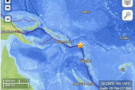 Tsunami Measuring 0.9 Meters Hits Solomon Islands After 8.0 Magnitude Quake