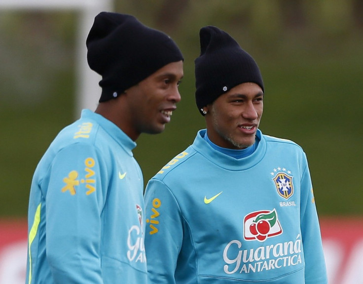 Ronaldinho and Neymar