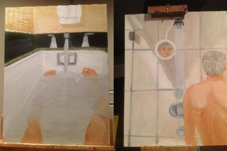 George W. Bush nude self portraits