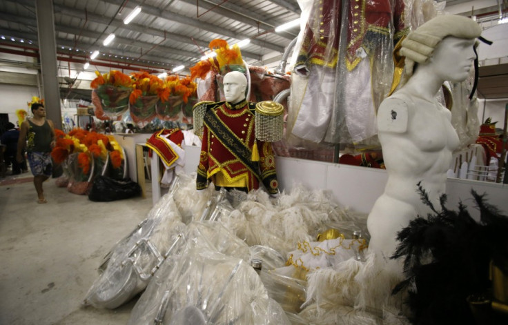 Locals spend months preparing their floats and costumes for the parades (Reuters)