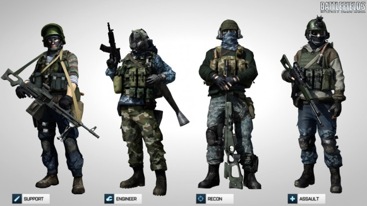 Battlefield 3 multiplayer Russians