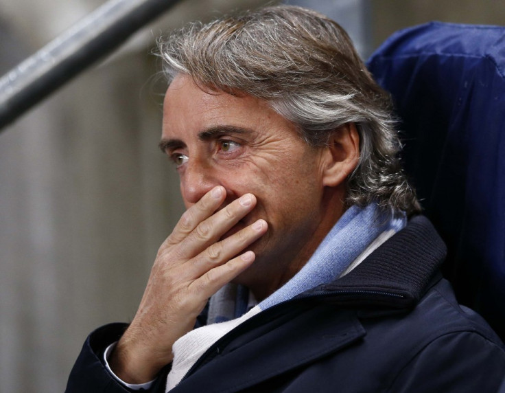 Mancini's title hopes in tatters
