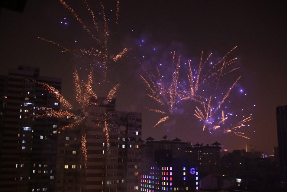 Chinese New Year 2013 Year of Water Snake Welcomed with Fireworks
